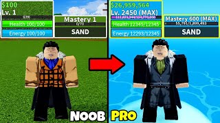 Beating Blox Fruits as Crocodile! Lvl 1 to Max Lvl Noob to Pro in Blox Fruits!