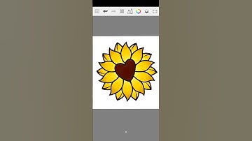 Step by step flower tutorial in autodesk sketchbook #autodesksketchbook #drawingapp #stepbystep #art