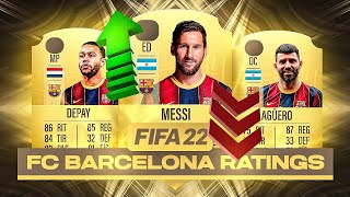 FIFA 22 | FC BARCELONA RATINGS (MEDIAS) - DjMaRiiO