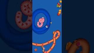 1 vs 2 | Worm Zone का सबसे बड़ा खतरा! 🐍🔥 #GamingShorts" #wormszone #shorts #gameplay