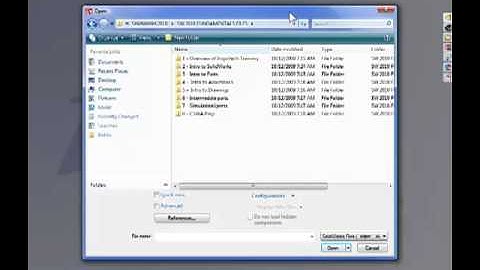 2.1.2 Opening your First SolidWorks File