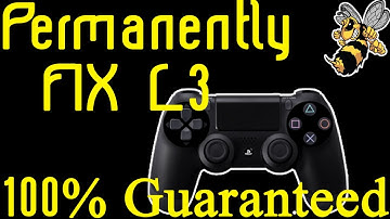 How to fix L3 issues on your PS4 Controller!