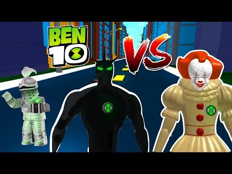 BEN 10 ARRIVAL OF THE ALIENS PENNYWISE VS ALIEN X! Roblox Gallant Gaming teaches Callum ben 10!
