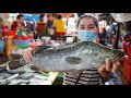 Buy big ocean fish for crispy recipe - Two recipes with big ocean fish - Yummy food eating