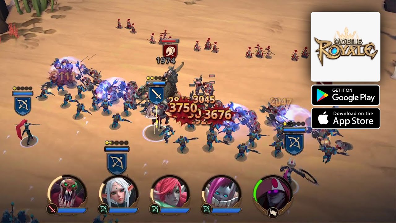 Mobile Royale Gameplay Walkthrough (Android, iOS, Google Play Games)