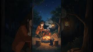 Bonfire Tea ASMR 🔥☕ Cozy Night Ritual | Satisfying Sounds