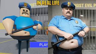 Roblox Escape Obby Games Characters In Real Life Barry Prison Run Grumpy Gran Papa Pizza Siren Head