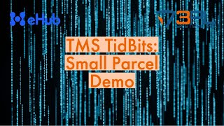 BrokerWare TMS TidBits: eHub demo small parcel integration!