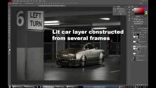Car Photography Post-Production - Pats Vw Karmann Ghia