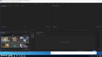 Premiere Pro CC 2017 Importing Media Bin