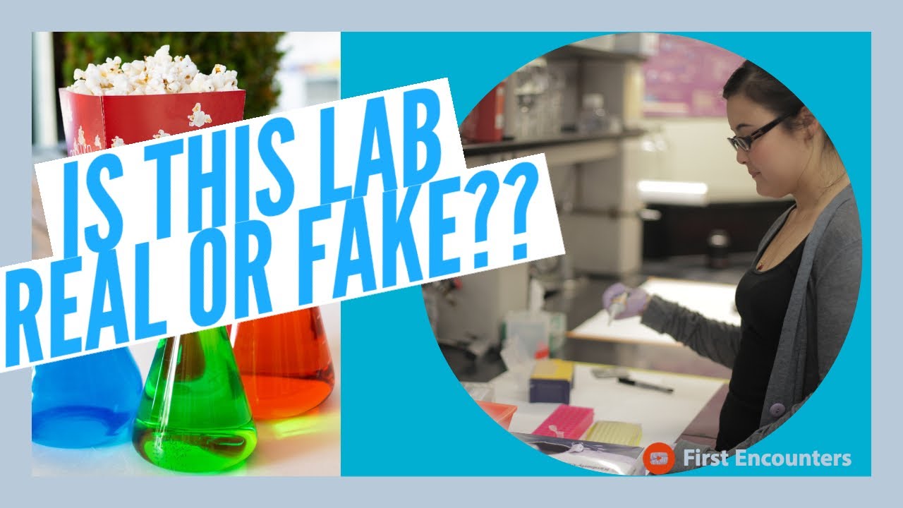 How to Spot a Real Lab from a Fake Lab in a MOVIE? Funny Behind the Scenes clip about ANYA Sci