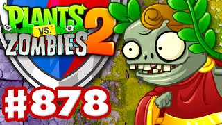 Roman Caesar Zombie! New Zombie! Arena! - Plants vs. Zombies 2 - Gameplay Walkthrough Part 878