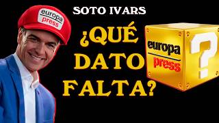 Soto Ivars: EUROPA PRESS ELIMINA INFORMACIÓN en UNA NOTICIA sobre INMIGRANTES ESCLAVIZADOS