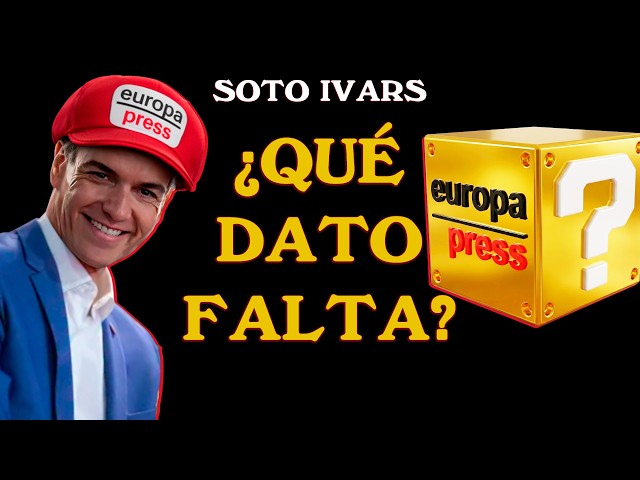 Soto Ivars: EUROPA PRESS ELIMINA INFORMACIÓN en UNA NOTICIA sobre INMIGRANTES ESCLAVIZADOS