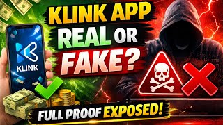 Klink App Real or Fake? 🔥 Full Review | Klink App Se Paise Milte Hai Or Scam? (Proof 2026) screenshot 1