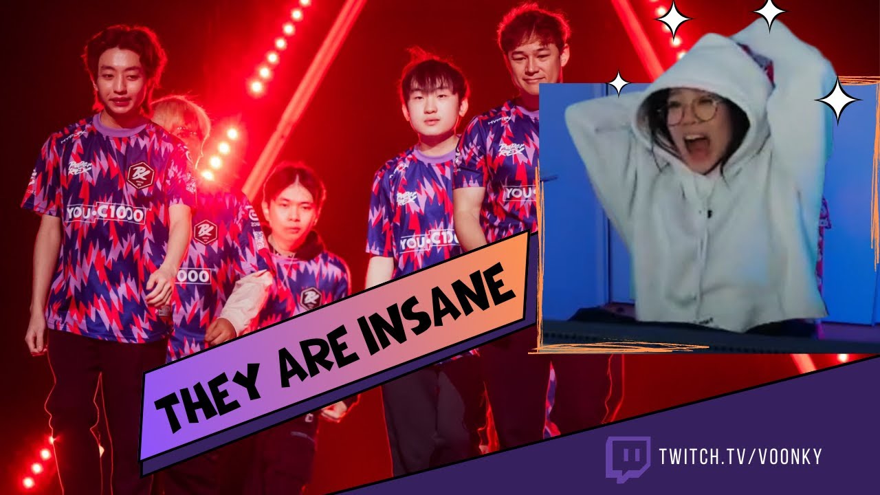 voonky reacts to PRX vs LOUD | PLAYOFFS VALORANT CHAMPIONS 2023