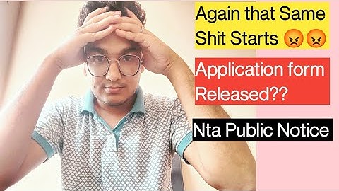 Neet 2022 Application form Released,NTA Public notice Viral:Fake or Real|Neet2022 latest news today