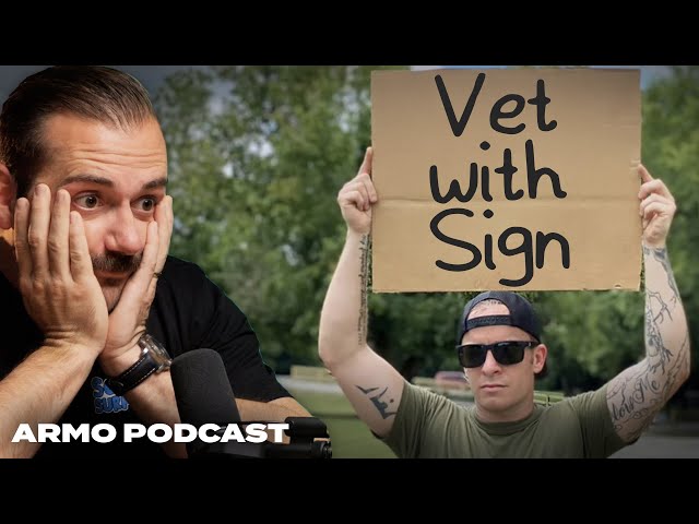 Defending Burger Town From the Taliban: Veteran With a Sign | ARMO Podcast Ep.10 class=