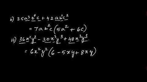ICSE Class 8 Maths Chapter 13 Factorisation- Exercise 13 F Q: 1