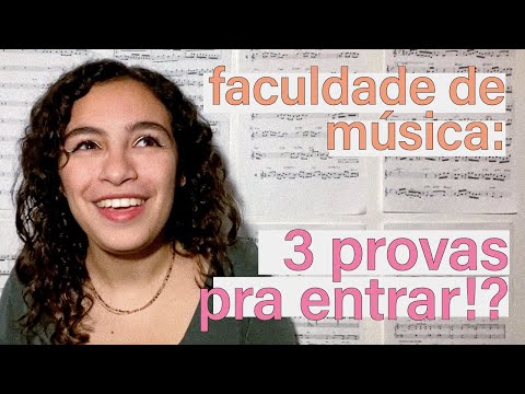 Vídeo: Como Entrar Em Uma Escola De Música