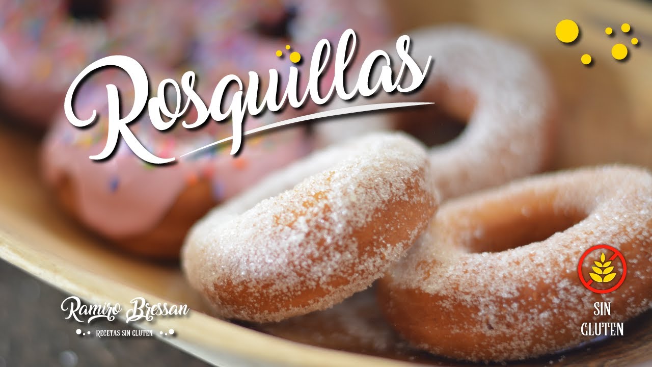 🍩 Rosquillas o donas SIN TACC (igualitas a las tradicionales) | Recetes SIN GLUTEN