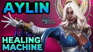 AYLIN: Hero Guide 🙏 Crazy Healing Machine  ✤ Watcher of Realms