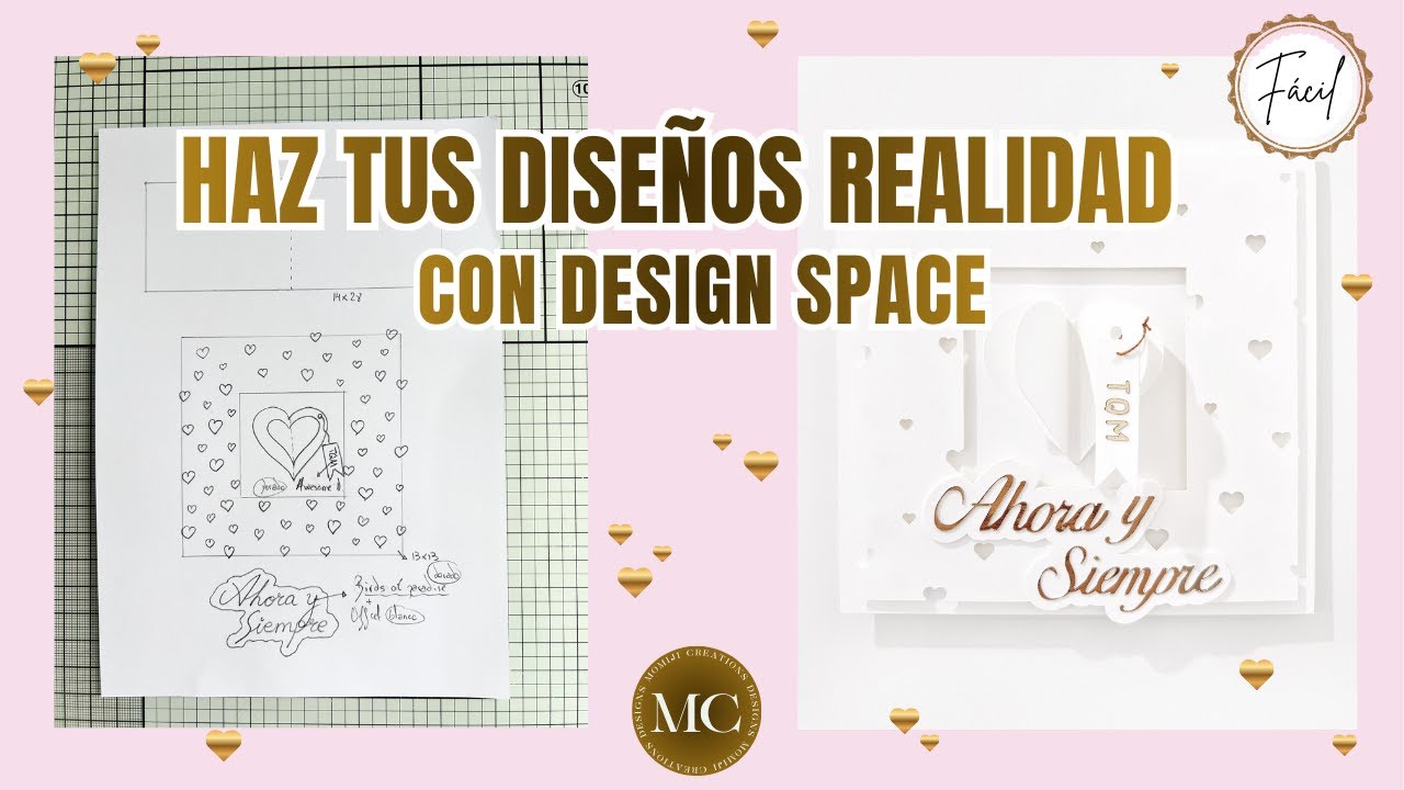 Cómo transformar tus diseños en tarjetas reales con Cricut Design Space | Fácil y paso a paso
