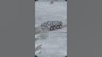 Firing at a russian APC from a church tower Arma 3