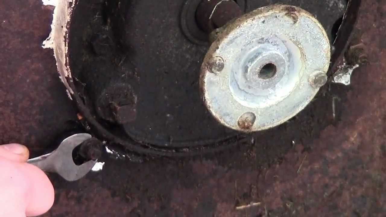 Taking apart a lawnmower YouTube