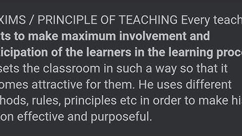 #ugc #net #firstpaperugcnet  #pedagogy B.Ed Maxims of teaching