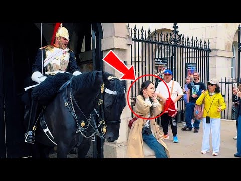 OUTSTANDING King’s Guard DESTROYS Idiot Chinese Tourists 
