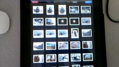 iPad Camera Connection Kit Demo