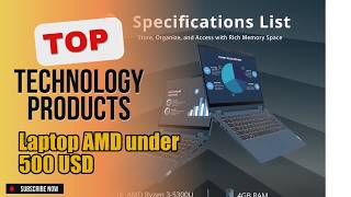 Top 5 Technology products about Laptop AMD under 500 USD Most Purchased of NOW