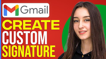 How To Create A CUSTOM Gmail Signature With Clickable Links
