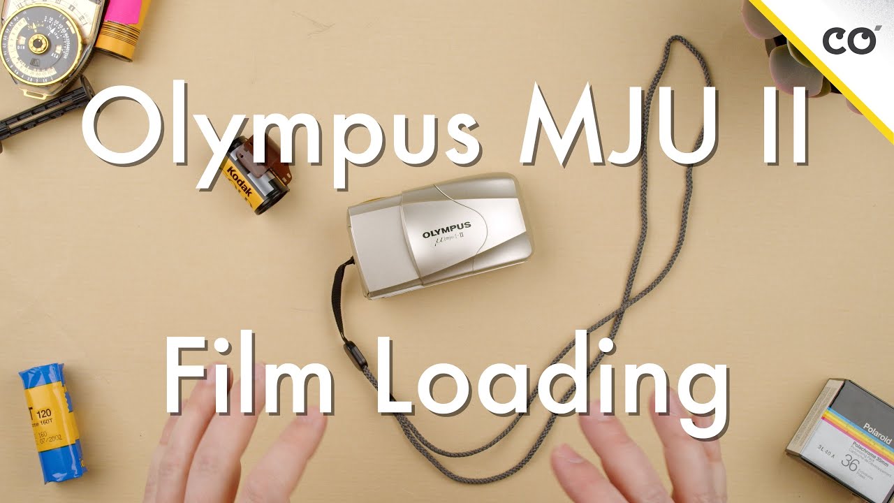 How to Load Film on a Olympus MJU II Film Loading YouTube