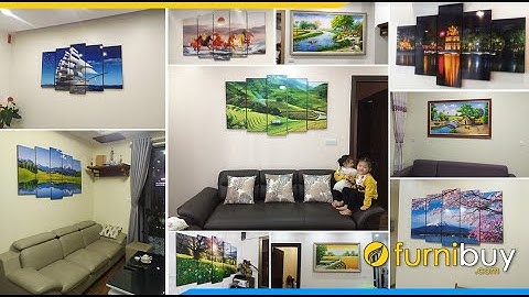 88 bức tranh phong cảnh đẹp bán chạy nhất 2021