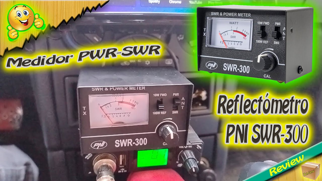 Reflectómetro PNI SWR 300 medidor PWR SWR