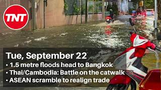 Download Lagu Latest Thai News - Sept 22 - Floods head to Bangkok, battle on the catwalk Download Lagu Latest Thai News - Sept 22 - Floods head to Bangkok, battle on the catwalk