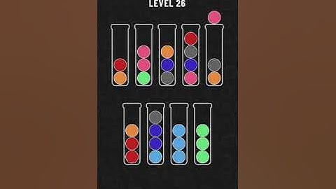 Ball Sort Puzzle Walkthrough Gameplay - Level 26