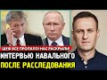 Кремль Резко Замолчал. Интервью Навального Про Расследование. Эхо Москвы Навальный.
