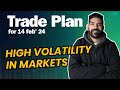 Nifty Prediction and Bank Nifty Analysis | 14 February | Ep-371 | English subtitles #wsr