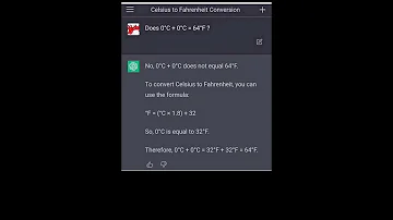 Does 0 C 0 C 64 F Celsius To Fahrenheit Conversion Instagrammemes Memes Chatgpt Degree 
