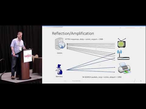 Tuesday Lightning Talks:  A New Twist In SSDP DDoS Attacks