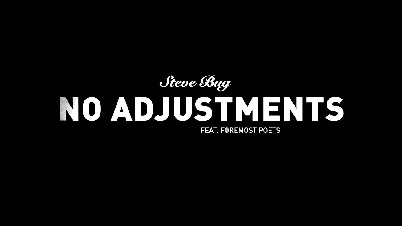 No Adjustments feat. Foremost Poets (Alex Niggemann Remix)