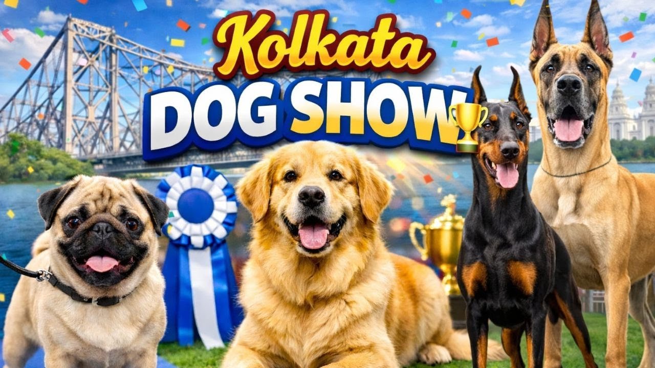 Kolkata Dog Show 2026 🏆 | Full Show Coverage | All Breeds & Winners !!