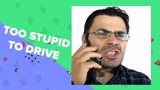 Prank Call Reaction - Too Stupid To Drive (Prankdial)