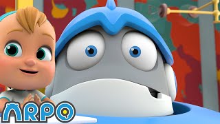 Invasion of the Acorn Snatchers | Baby Daniel and ARPO The Robot | Funny Cartoons for Kids