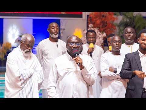 VICE PRESIDENT OF GHANA DR. MAHAMUDU BAMUMIA SEEKS FAVOUR FROM GOD AGAINST UPCOMING GHANA ELECTION