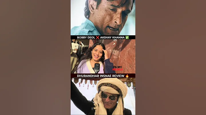 BOBBY DEOL ❌ AKSHAY KHANNA ✅ | RAHMAN DAKAIT 🔥 | DHURANDHAR PUBLIC REVIEW TODAY #shorts