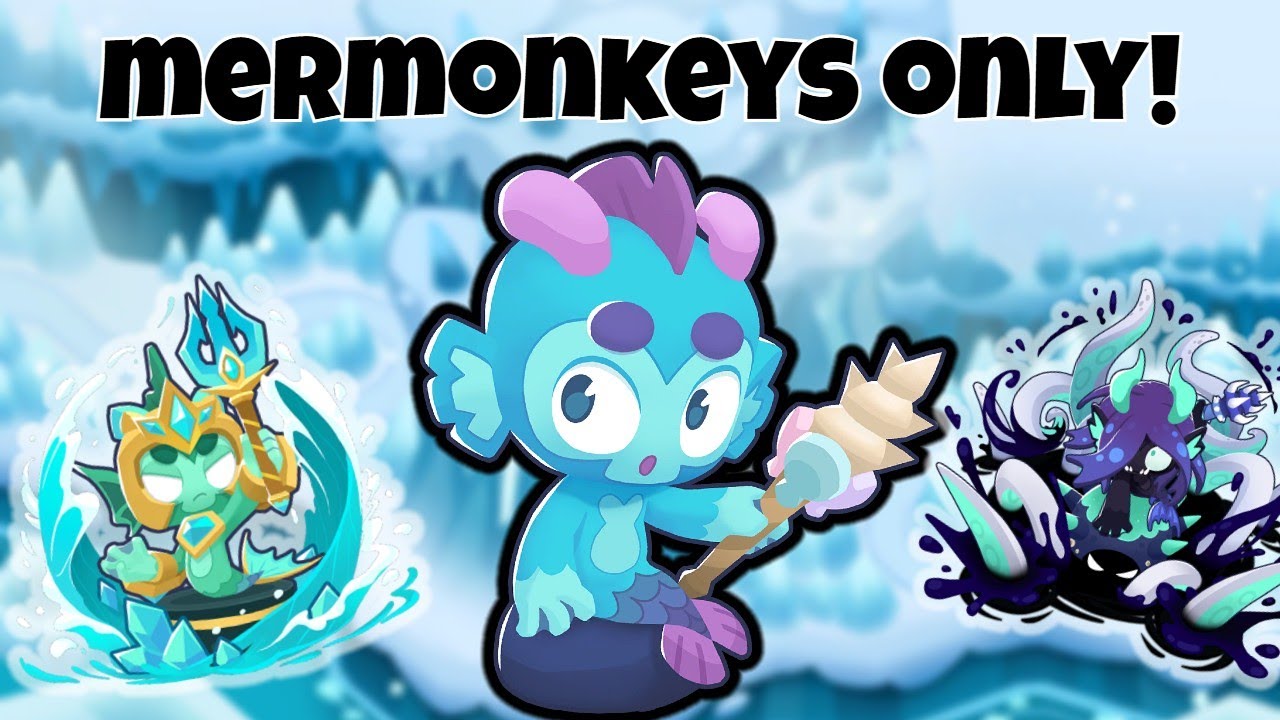 MERMONKEYS ONLY Glacial Trail CHIMPS by Skucha | BTD6